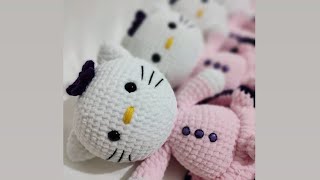 Amigurumi Hello kity yapımı Gövde, kafa başlangıç