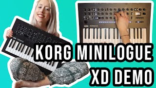 KORG MINILOGUE XD DEMO: Polyphonic Analog Synthesizer Jam