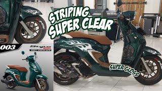 Striping Super Clear Super Gloss Bikin Motor Makin GANTENG!!