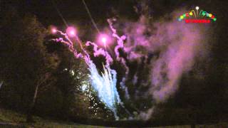 Skydazzle Wedding Fireworks Display at Peterstone Court Hotel