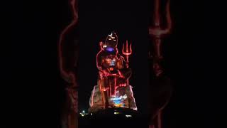 Statue of belief Shiv murti light show| Nathdwara shiv murti | Shiv tandav status | Bholenath statue