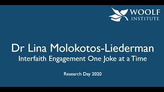 Dr Lina Molokotos-Liederman: Interfaith Engagement One Joke at a Time