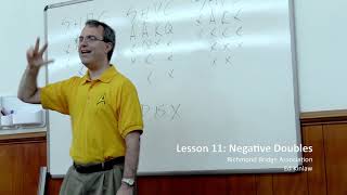 How make a Negative Double: Standard American Lesson 11 of 24