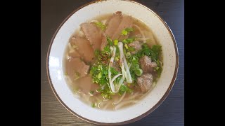 Vietnamese beef PHO & Bagel twists I Relaxing cooking