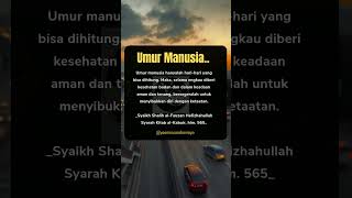 umur manusia 😳 #storyislami #islamicstatus #statuswhatsapp #shorts