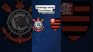 Flamengo verso Corinthians #flamengo #corinthians