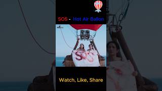 SOS - Hot Air Ballon #movie #explainedinhind #youtubeshorts #storyexplained #horrorstories #trending