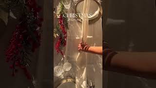 Decorazioni per la Tavola Natalizie - DIY #christmas #interior