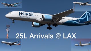 25L Arrivals at Los Angeles International Airport