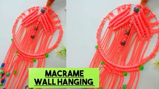 Very Beautiful Macrame Wall Hanging For Beginners // Dream catcher Tutorial