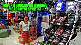 PINAKA TAGONG BODEGA NG MURANG MOTORCYCLE PARTS! NGAYONG BERMONTHS!