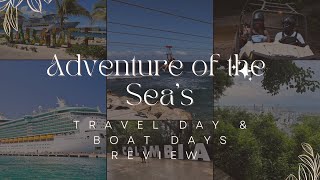 ROYAL CARIBBEAN ADVENTURE OF THE SEAS REVIEW | My first Royal Cruise | Will I do it again??