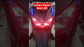 lampu depan beat led#honda #beatfi #beatinjeksi #feed #shorts #shortvideo#beat