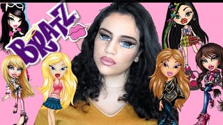 JE ME TRANSFORME EN POUPEE BRATZ: Bratz challenge réussit ou pas?