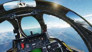 Formation flying with F5s in my F14 and A2A combat (VR RTX 4090)