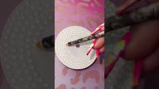 Bling a Tumbler Lid with me | Satisfying | Satisfying Video | #shorts