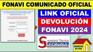 *PAGINA OFICIAL DE CONSULTA FONAVISTAS* CONOCE SI TI CORRESPONDE COBRAR TUS APORTES DEL FONAVI 2024