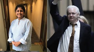 'Free Assange' campaigner Dr Deepa Driver talks to BBC about his release and the wrongs he suffered