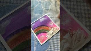 Water colour painting of rainbow 🌈