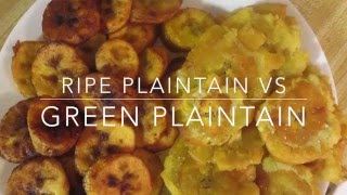 How to cook Tostones/Fried Plantain