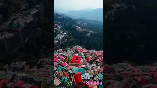 Aerial view of Shimla. #travel #shimla #shimlanews #shimlalive