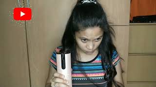 Portable Wireless USB Automatic Hair Curler || Unboxing and Demo on how to use