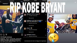 CELEBRETIES REACT TO KOBE BRYANT'S DEATH