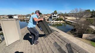 How to test a roof for Brittle  test or unrepairable roof from wind damage