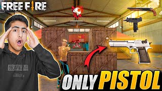 Only Pistol Challenge In Lone Wolf😨 Garena Free Fire 🔥 | All gamer yt 2.0 ||