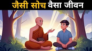 जैसी सोच वैसा जीवन| A Powerful Buddhist Story On As You Think, So is Your Life | Buddha Story Hindi