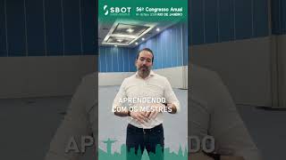 Duas novidades para o 56º Congresso Anual SBOT ⚠👋