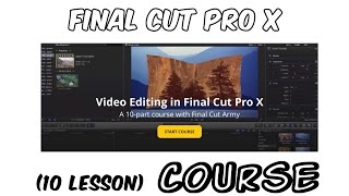 My First FCPX COURSE!