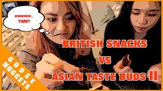 British Snacks (Part 2/2) Canadians Vs British Snacks  英国零食试吃2!!