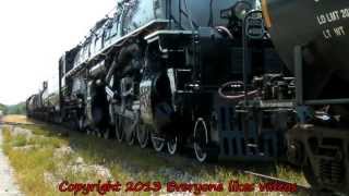 "Big Boy" Union Pacific 4018 move at Dallas, Tx. 08/18/2013 ©