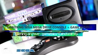 Unboxing Sega Console + Game Bundle - Genesis MegaDrive Retro Consoles Retro Computer MegaDrive