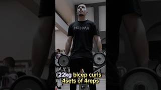 Σήκωσα 22 κιλά στα χέρια μου...;🫡#gym #biceps #edit #phonk