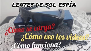 LENTES DE SOL ESPÍA | ASI ES COMO FUNCIONA | PASO A PASO | BIEN EXPLICADO