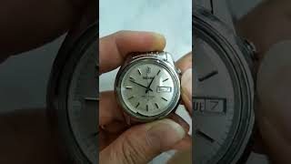 Seiko Bell-Matic 1-2-3 : 2.Set Time, Day & Date.