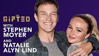 Natalie Alyn Lind & Stephen Moyer Interview 2018 – The Gifted