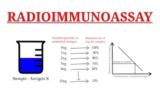 Radioimmunoassay (RIA): Animation || Ag-Ab Reactions || #Biochemistry