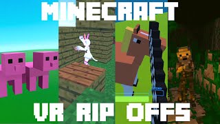 Trying Minecraft VR Ripoffs...