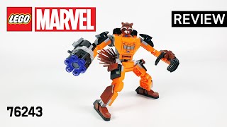 레고 마블 76243 로켓 맥 로봇(LEGO Marvel Rocket Mech Armour) - 리뷰_Review_레고매니아_LEGO Mania