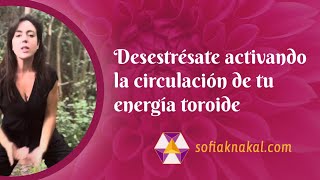 Desestrésate activando la circulación de tu energía toroide!