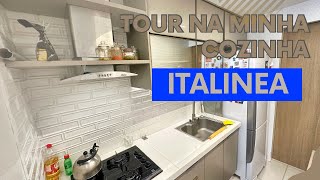 Tour pela COZINHA italinea \ meus móveis Italinea com valores | quanto gastei na cozinha planejada?