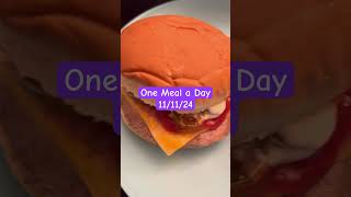 One Meal a Day… 11/11/24 #food #beef #bacon