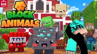 ADDON BLOCK ANIMAL DI MCPE DAN COCOK UNTUK DI MAINKAN DI SURVIVAL