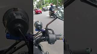 motor beat jalan sendiri speed max 17 km #shorts