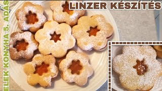 LINZER KÉSZÍTÉS🍪!!! Elek konyha 5. adás!