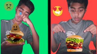 weird burger challenge | burger challenge | burger challenge video | food challenge