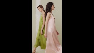 Luxurious Silk Long Nightgown | ElleSilk